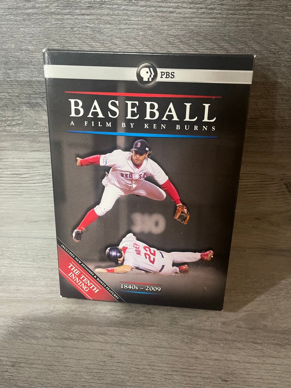 Baseball A Film by Ken Burns PBS 1840s-2009 11 Disc DVD Set Tenth Inning